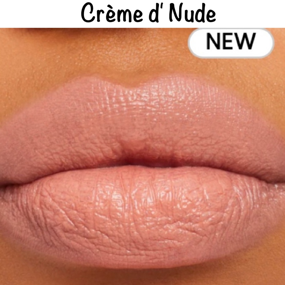 💋 CRÈME D NUDE a M·A·CXIMAL SLEEK SATIN LIPSTICK. RETAIL $25. NEW IN THE BOX. - Picture 4 of 13